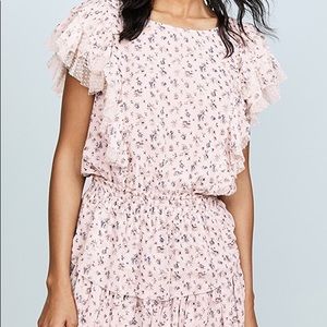 Loveshackfancy Katie Mini Dress in Persian Pink